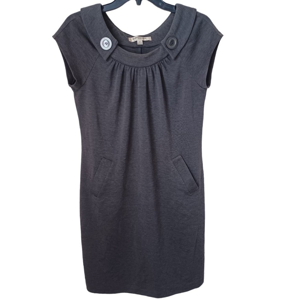 Evan Picone Gray Dress With Pockets Size 4